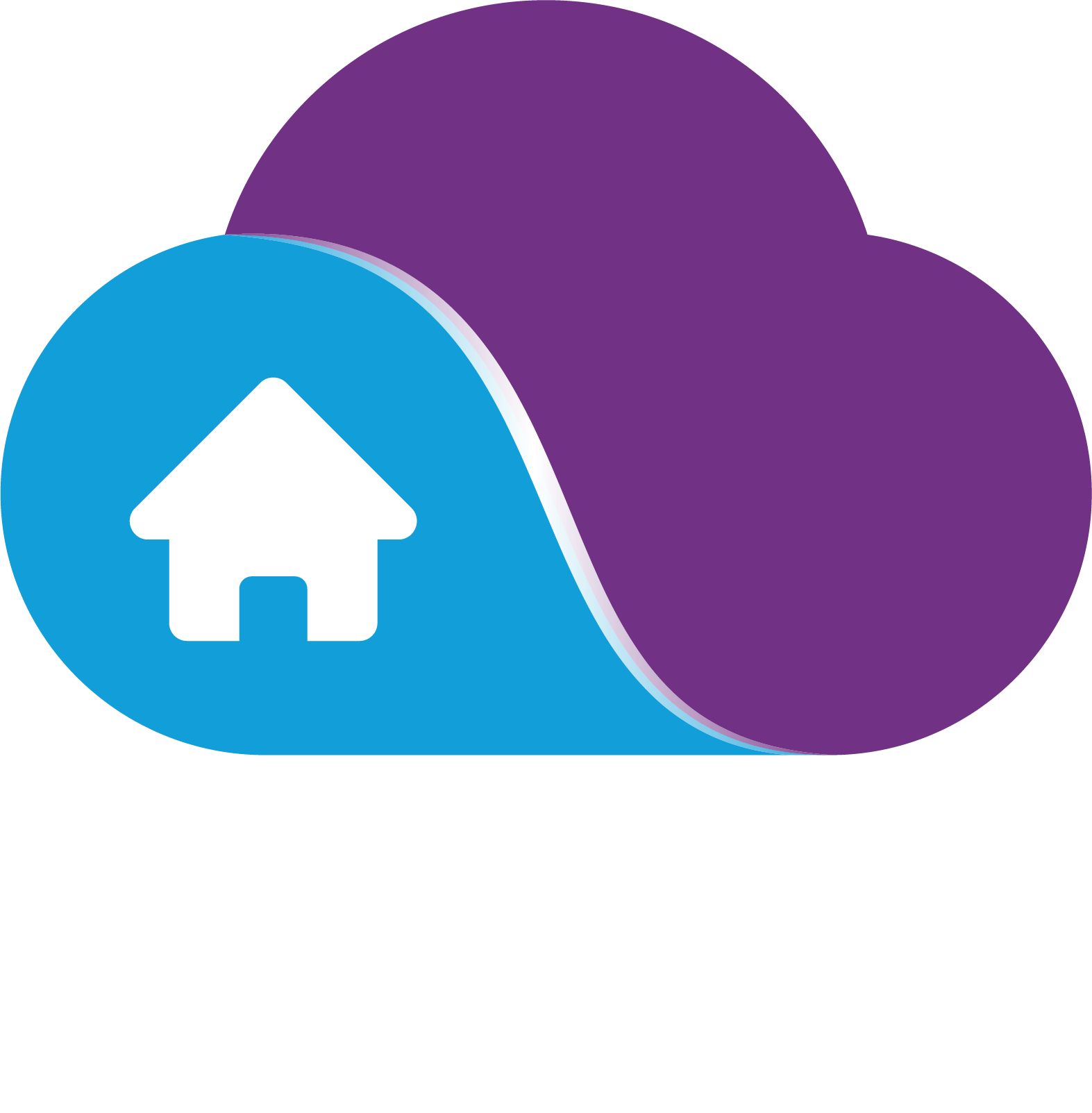 Icone CloudDirect Hosting texte blanc