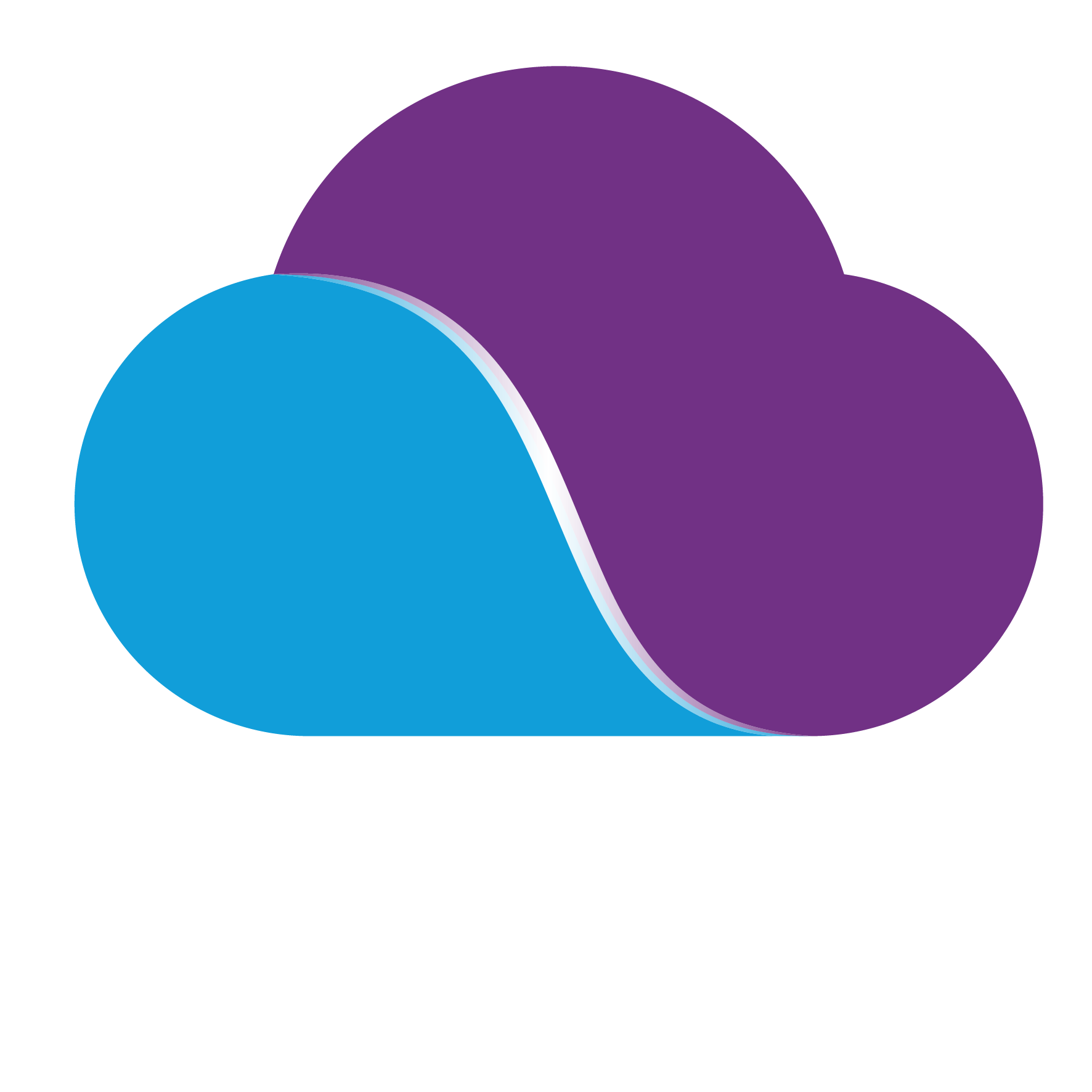 Icone Koesio CloudDirect texte blanc
